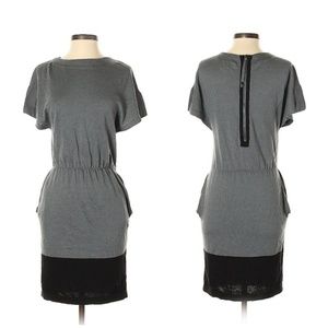 Anthropologie gray sweater dress, shae, small